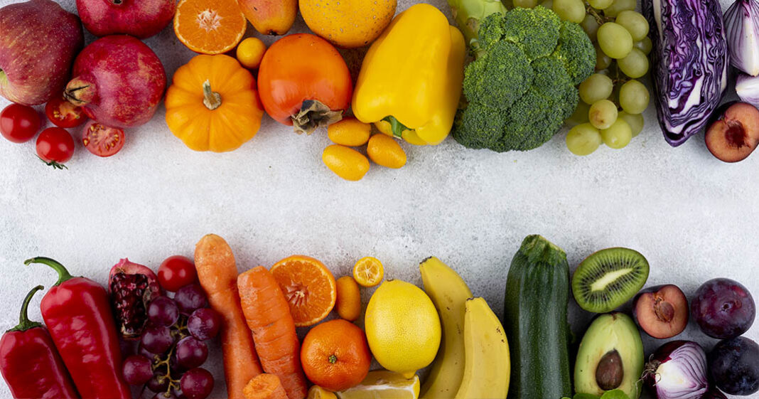 Avoir un arc-en-ciel dans l'assiette serait très bon en hiver